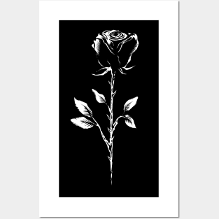 Black Rose Posters and Art
